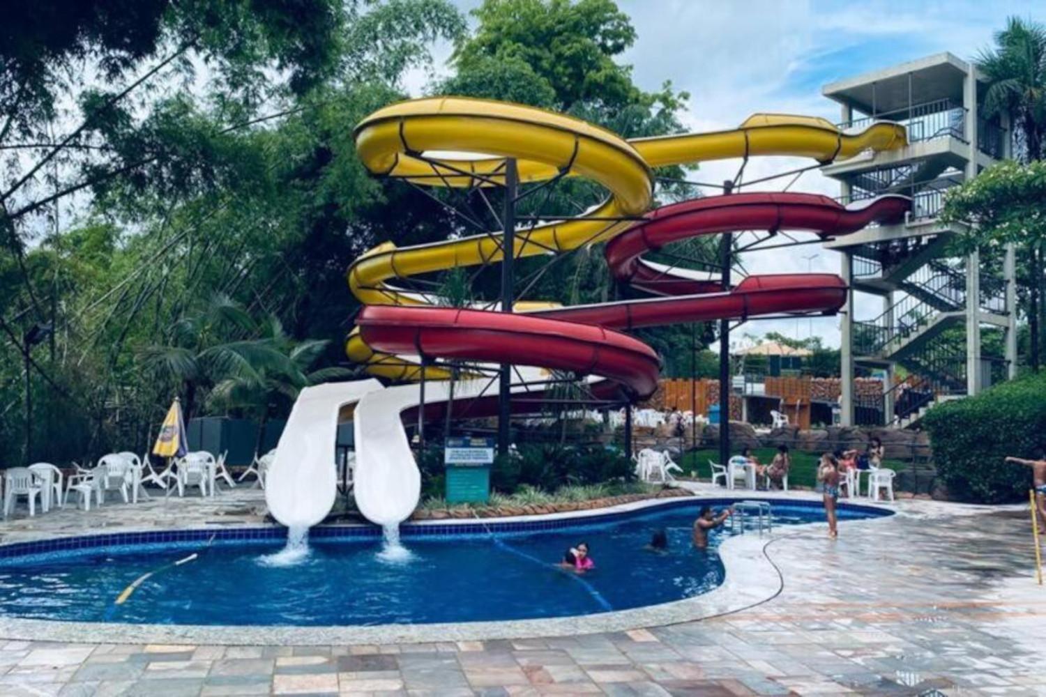 Caldas Novas, Golden Dolphin Grand Hotel, Quarto Sala Cozinha Aconchegante, Ap 361 Eksteriør bilde