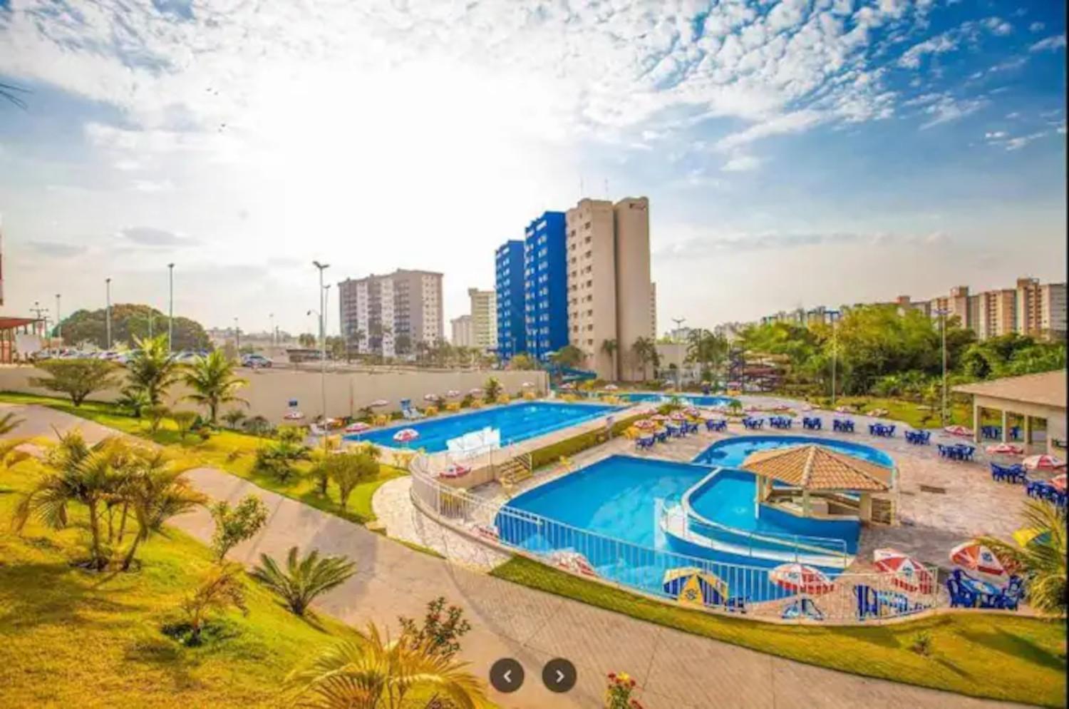 Caldas Novas, Golden Dolphin Grand Hotel, Quarto Sala Cozinha Aconchegante, Ap 361 Eksteriør bilde
